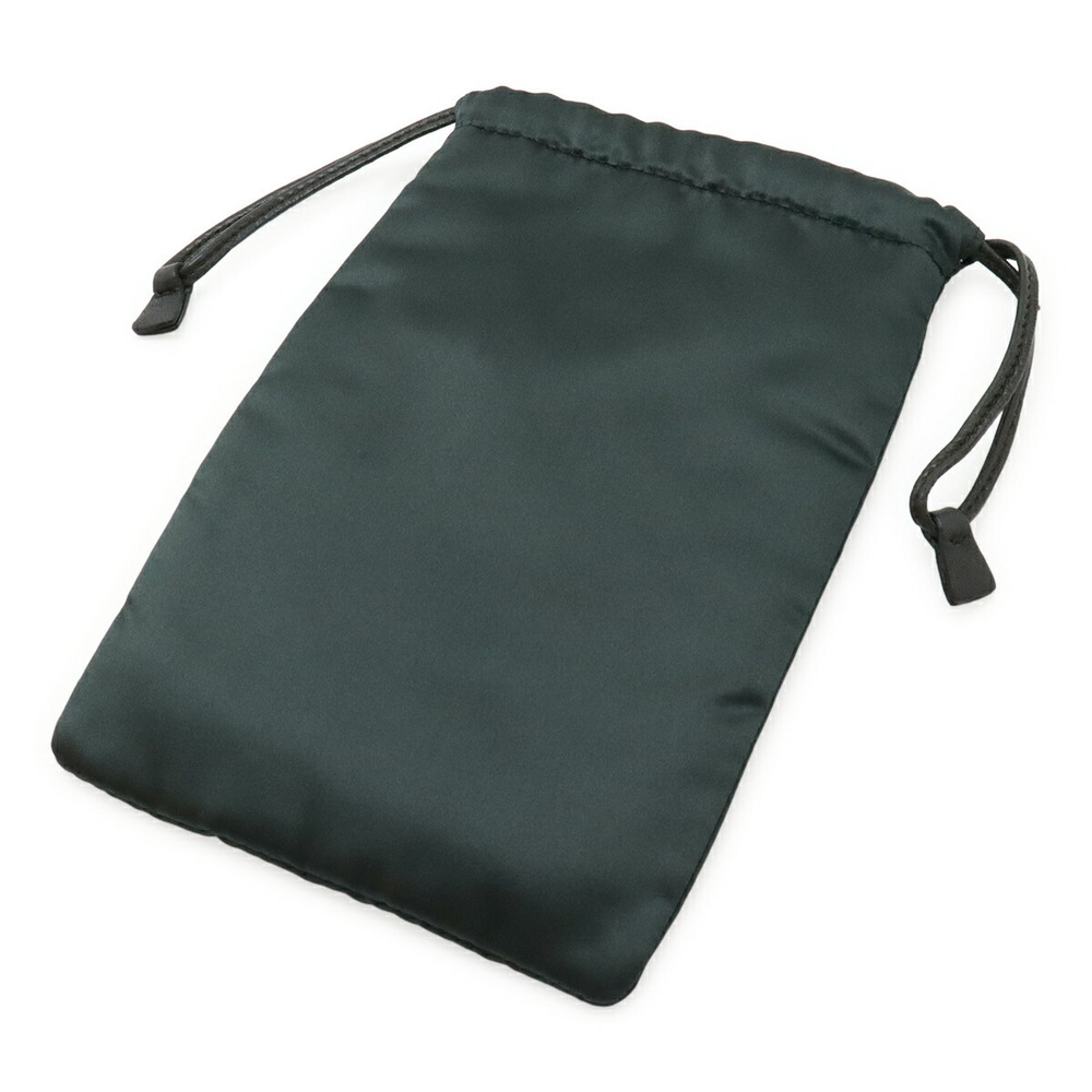 Prada Triangle Logo Drawstring Pouch Multi Cosmet… - image 2